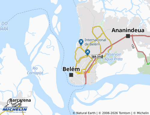 MICHELIN Barreiro map - ViaMichelin