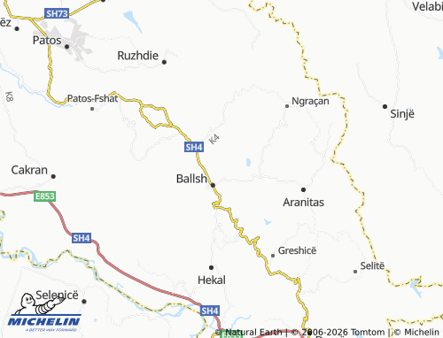 Mapa MICHELIN Lavdan - ViaMichelin