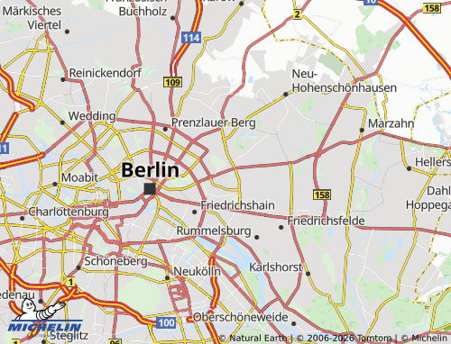 Mappa MICHELIN Fennpfuhl - ViaMichelin