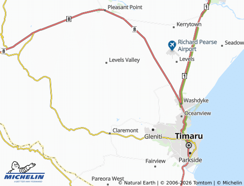 Mapa MICHELIN Rosewill - ViaMichelin