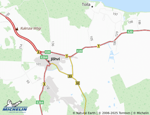 MICHELIN Linna map - ViaMichelin