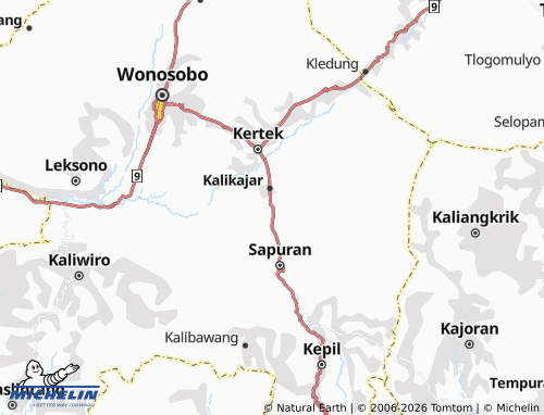 MICHELIN Kedalon map - ViaMichelin