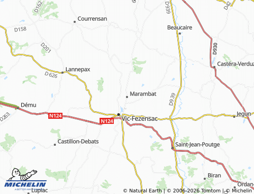 Mapa MICHELIN Marambat - ViaMichelin