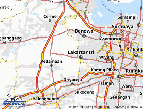 Mapa MICHELIN Setro - ViaMichelin
