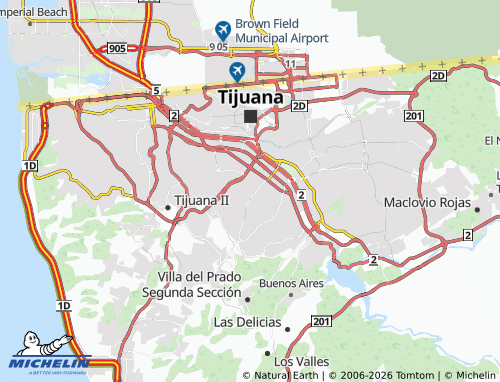 Mapa MICHELIN Emperadores - ViaMichelin