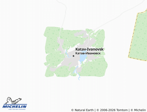 MICHELIN-Landkarte Katav-Ivanovsk - ViaMichelin