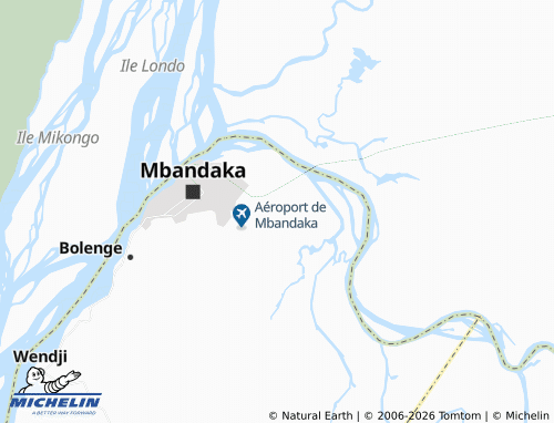 MICHELIN-Landkarte Boangi - ViaMichelin