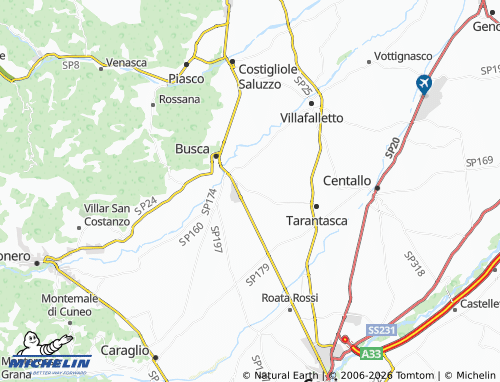 Mappa MICHELIN San Barnaba - ViaMichelin