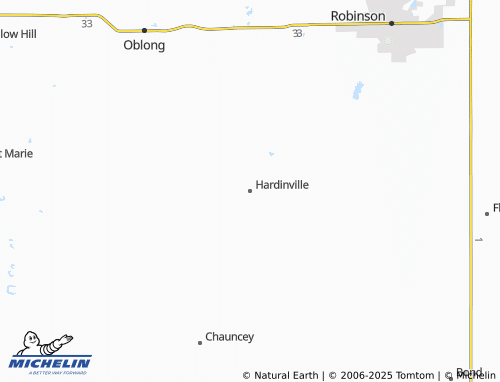 MICHELIN Hardinville map - ViaMichelin