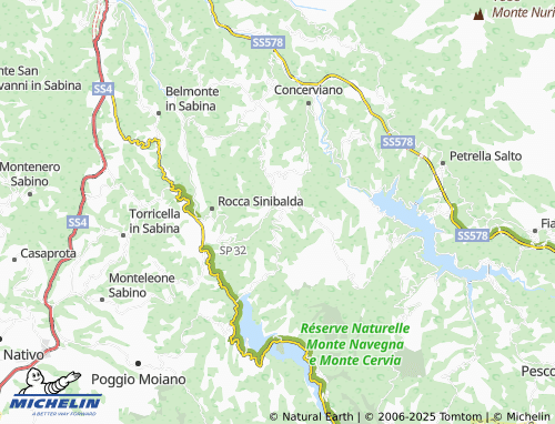 MICHELIN Longone Sabino map - ViaMichelin