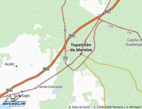 MICHELIN-Landkarte Cristo Rey - ViaMichelin