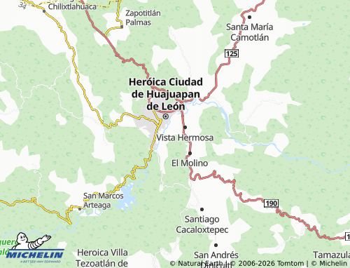 MICHELIN Las Lomas map - ViaMichelin