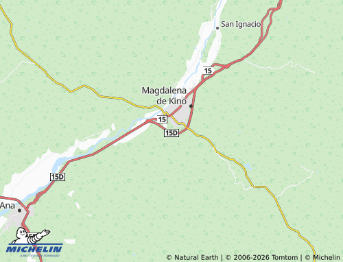 Mapa MICHELIN Invasión Sahuaral - ViaMichelin