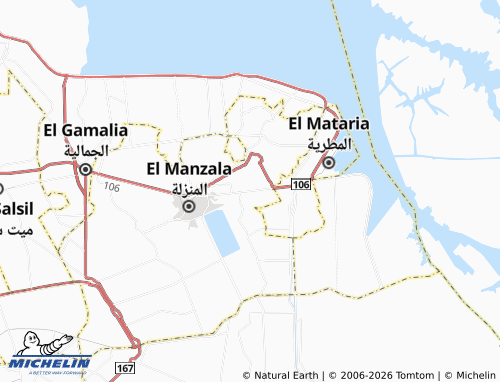Mapa MICHELIN al-Shareefiyyah - ViaMichelin