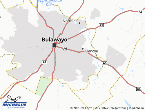 MICHELIN Selbourne Park map - ViaMichelin