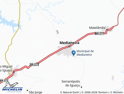 Mapa MICHELIN Frimesa - ViaMichelin