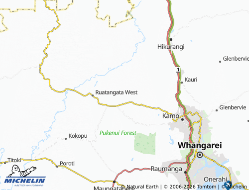 Mapa MICHELIN Matarau - ViaMichelin