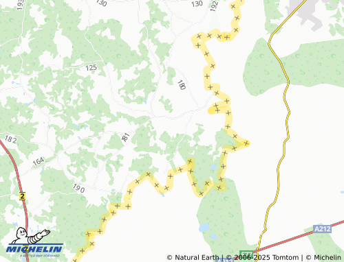 MICHELIN Poksa map - ViaMichelin