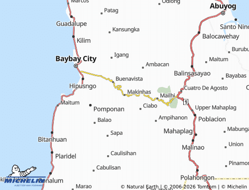 MICHELIN Makinhas map - ViaMichelin