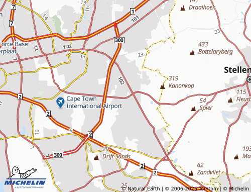 MICHELIN Stellendale map - ViaMichelin