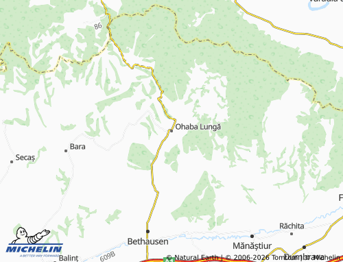 Mappa MICHELIN Ohaba Lungă - ViaMichelin