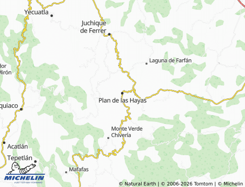 Mappa MICHELIN Plan de las Hayas - ViaMichelin