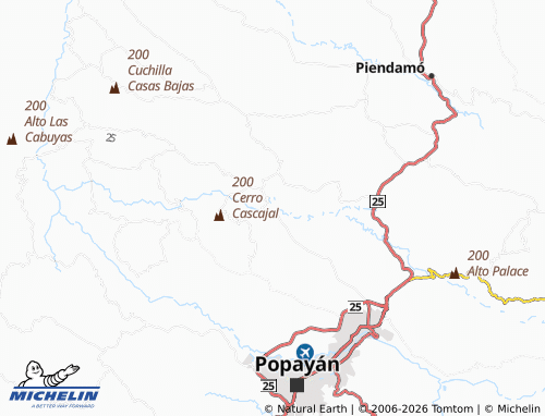 MICHELIN La Rejoya map - ViaMichelin
