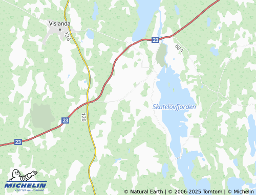Carte MICHELIN Grimslöv - ViaMichelin