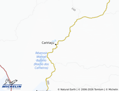 Mappa MICHELIN Bico da Arara - ViaMichelin