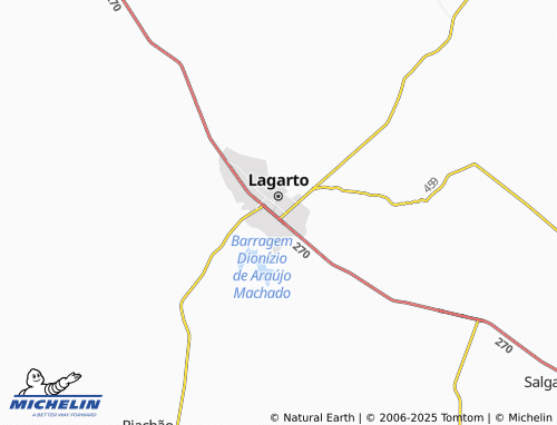 MICHELIN Exposição map - ViaMichelin
