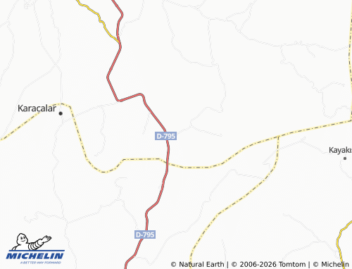 Kaart MICHELIN Çatalkaya - ViaMichelin