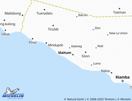 MICHELIN Mabay map - ViaMichelin