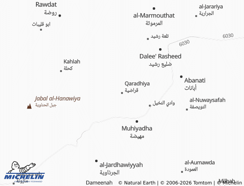 MICHELIN-Landkarte Qaradhiya - ViaMichelin