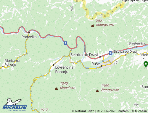 MICHELIN-Landkarte Ruta - ViaMichelin