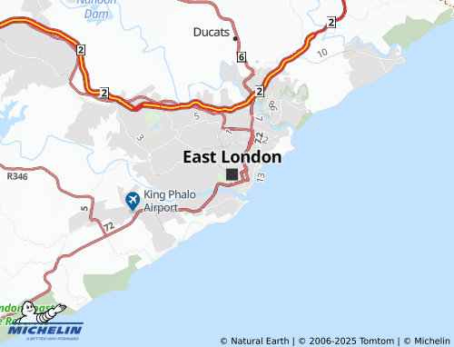 MICHELIN East London Private Hospital map - ViaMichelin