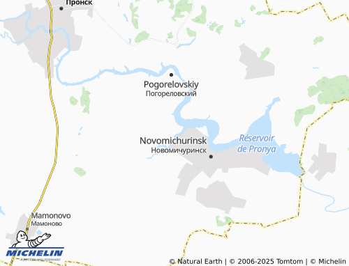 MICHELIN Nabokovo map - ViaMichelin