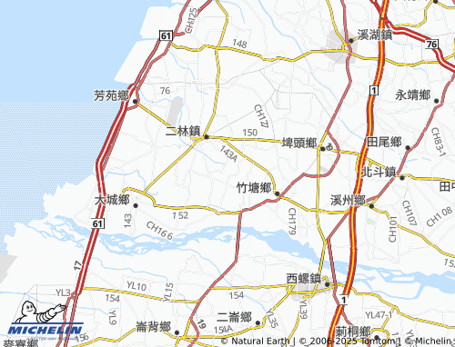 MICHELIN Waijhu map - ViaMichelin