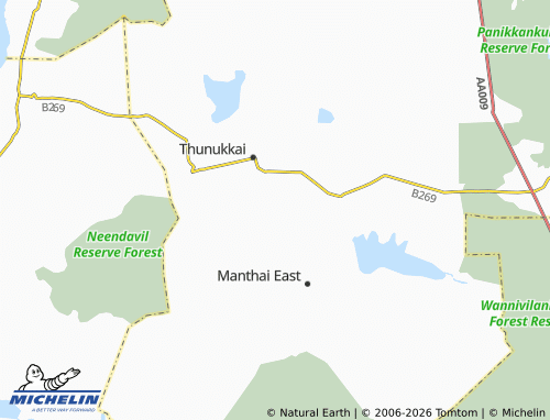 Mapa MICHELIN Thirunagar - ViaMichelin
