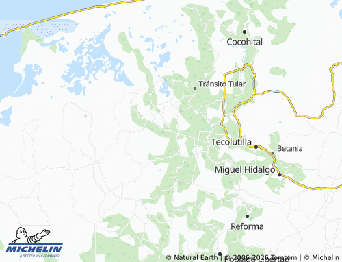 Mappa MICHELIN Guayo Primera Sección - ViaMichelin