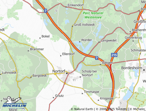 MICHELIN Eisendorf map - ViaMichelin