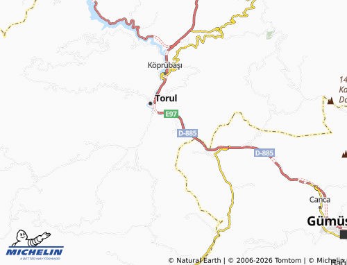 Mappa MICHELIN Harmancık - ViaMichelin