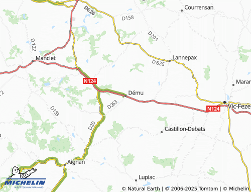 MICHELIN Dému map - ViaMichelin
