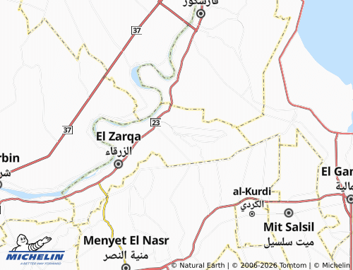 Mapa MICHELIN Ezbat Muhammad Suwaylim - ViaMichelin