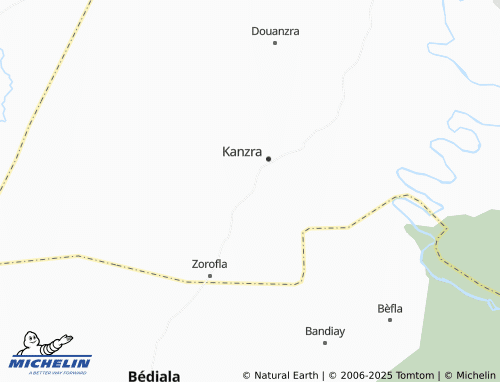 MICHELIN Bablasrazra map - ViaMichelin