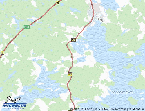 MICHELIN Naappila map - ViaMichelin