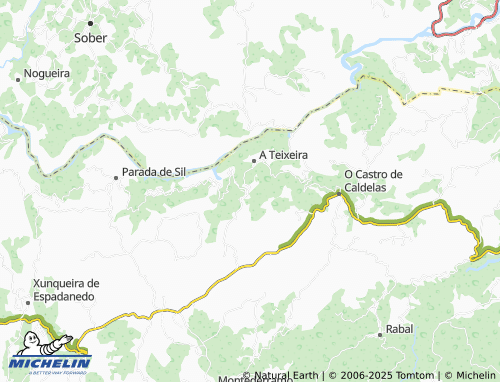 MICHELIN Montoedo (Santa Mariña) map - ViaMichelin