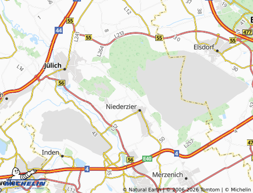 Carte MICHELIN Hambach - ViaMichelin