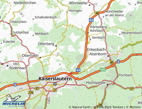 Kaart MICHELIN Weinbrunnerhof - ViaMichelin