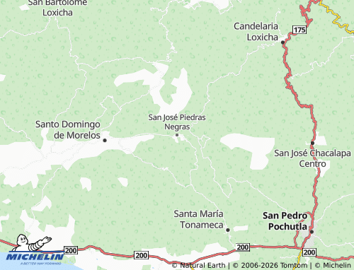 Mappa MICHELIN San José Piedras Negras - ViaMichelin