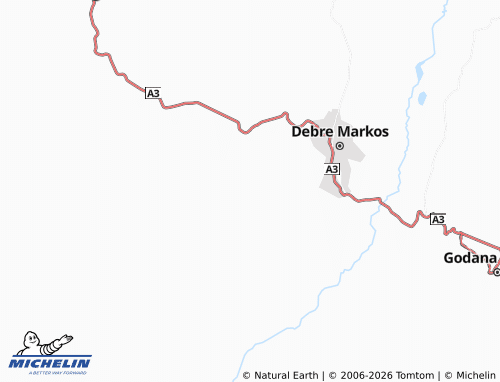 MICHELIN Omata map - ViaMichelin